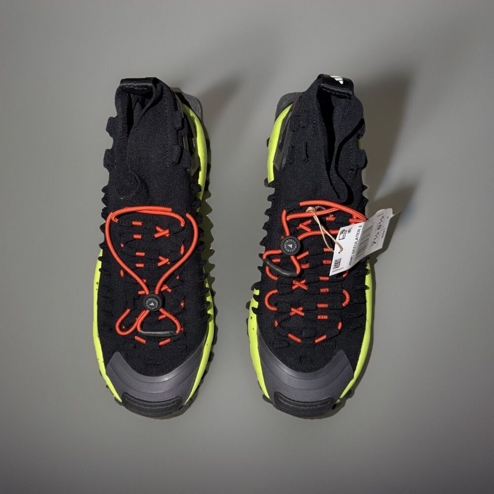 Women’s Adidas By Stella McCartney Seeulater 2 Black Running Shoes JH8944 - Picture 3 of 6